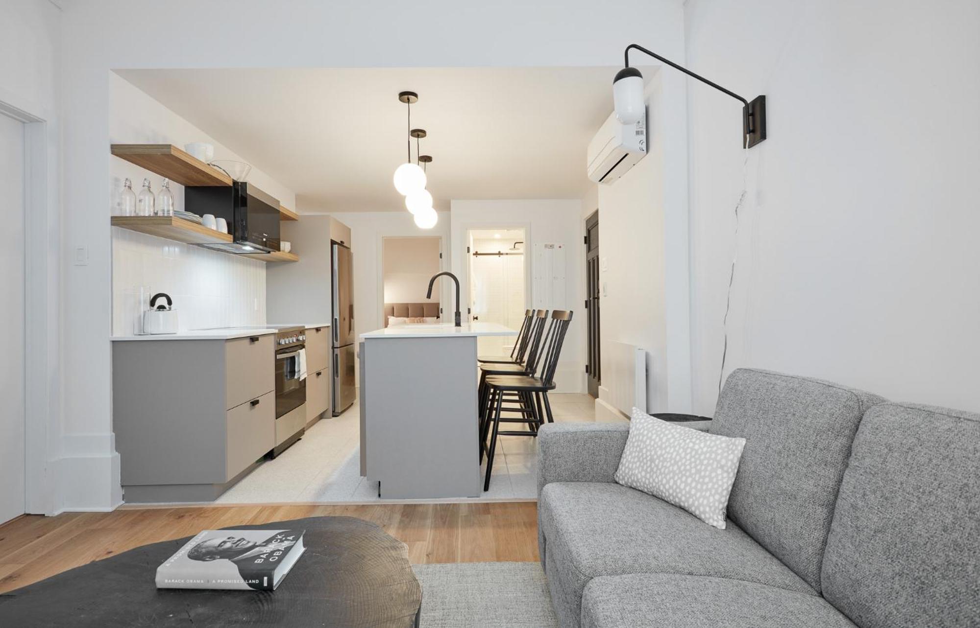 The Chelsea House - Downtown Apartment Montreal Luaran gambar